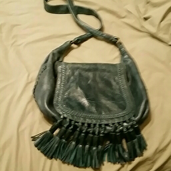 Jessica Simpson Handbags - Jessica Simpson Fringed  Bobo Style Shoulder Bag